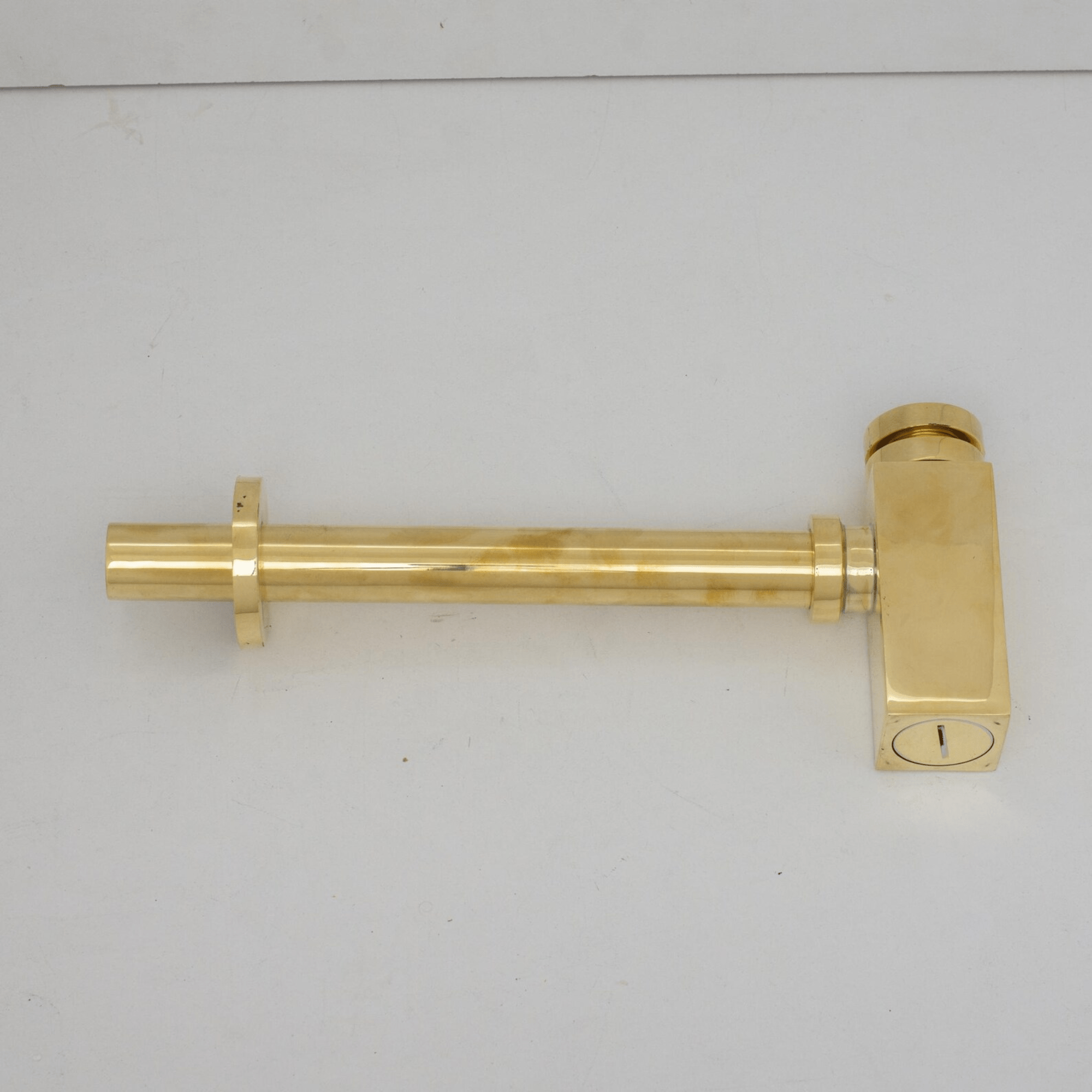 Unlacquered Solid Brass P Trap - drains and hardware AzulSouk