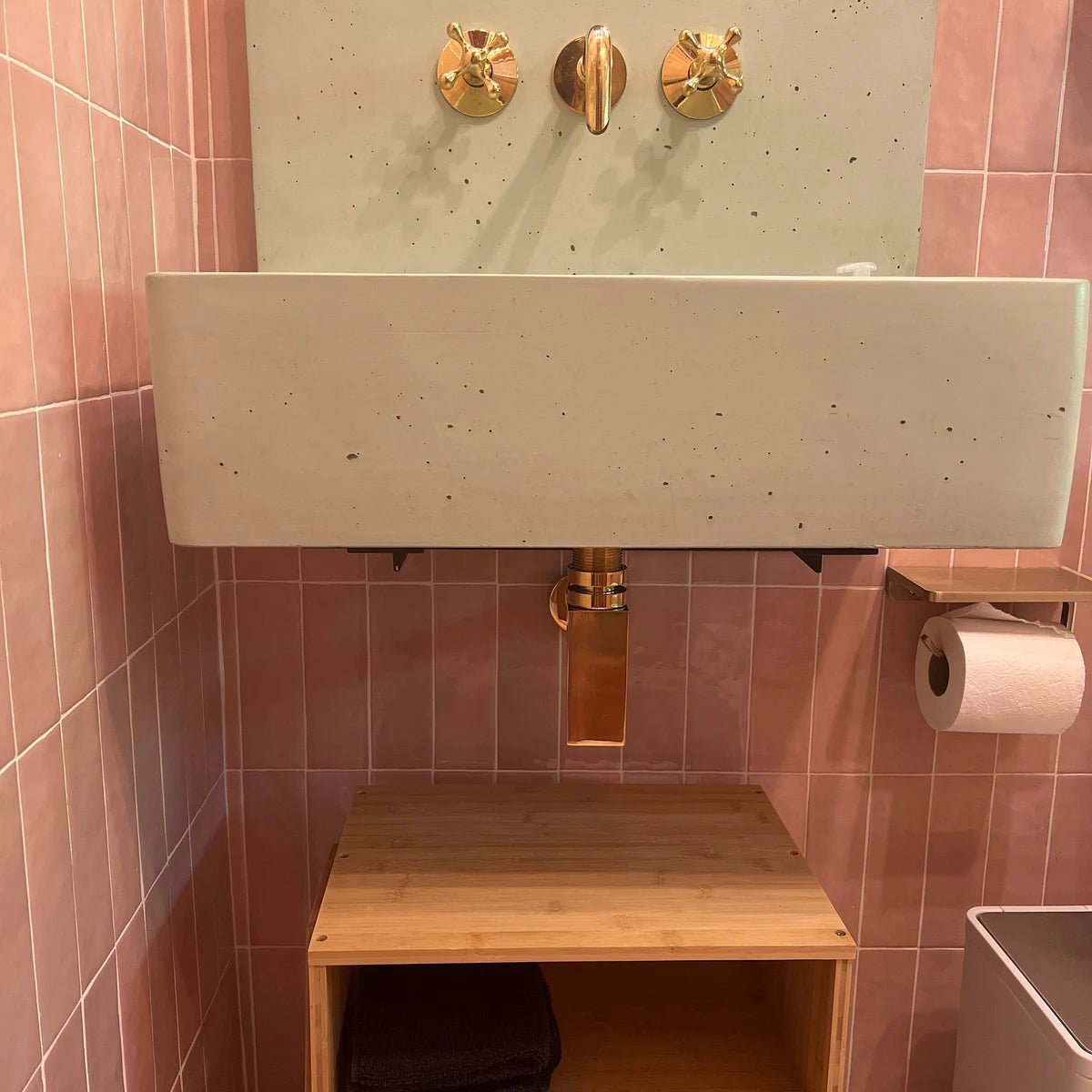 Unlacquered Solid Brass P Trap - drains and hardware AzulSouk