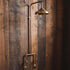 Unlacquered solid copper shower system
