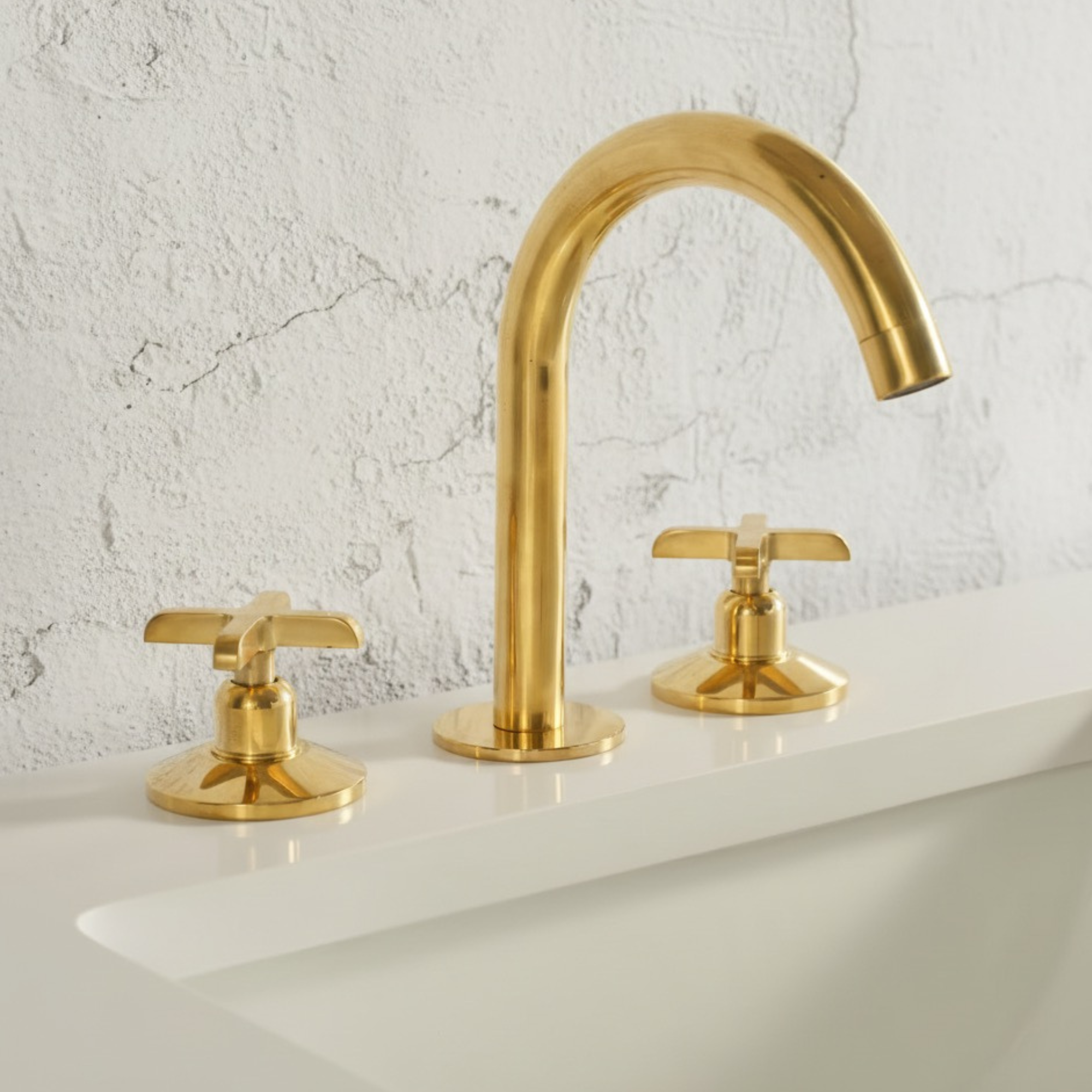 unlacquered Brass Sink Bathroom Faucet Azulsouk