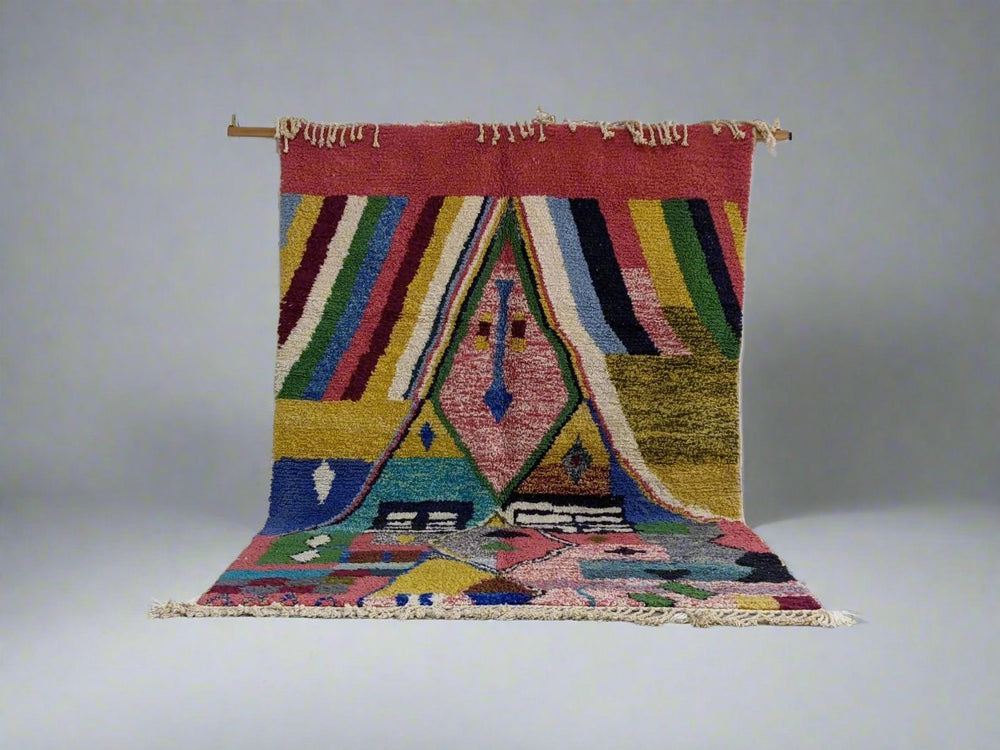 Vintage Style Moroccan Rug - Vintage Rugs AzulSouk