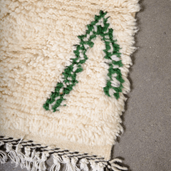 White Striped Rug - Modern Rugs AzulSouk
